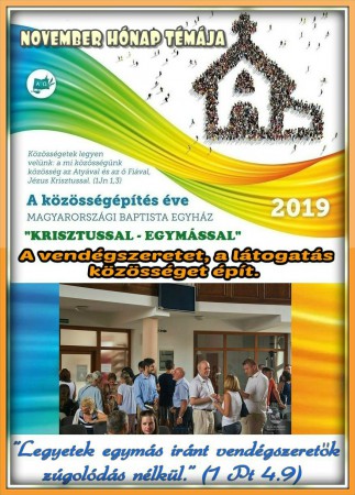 2019 - NOVEMBER HÓNAP TÉMÁJA